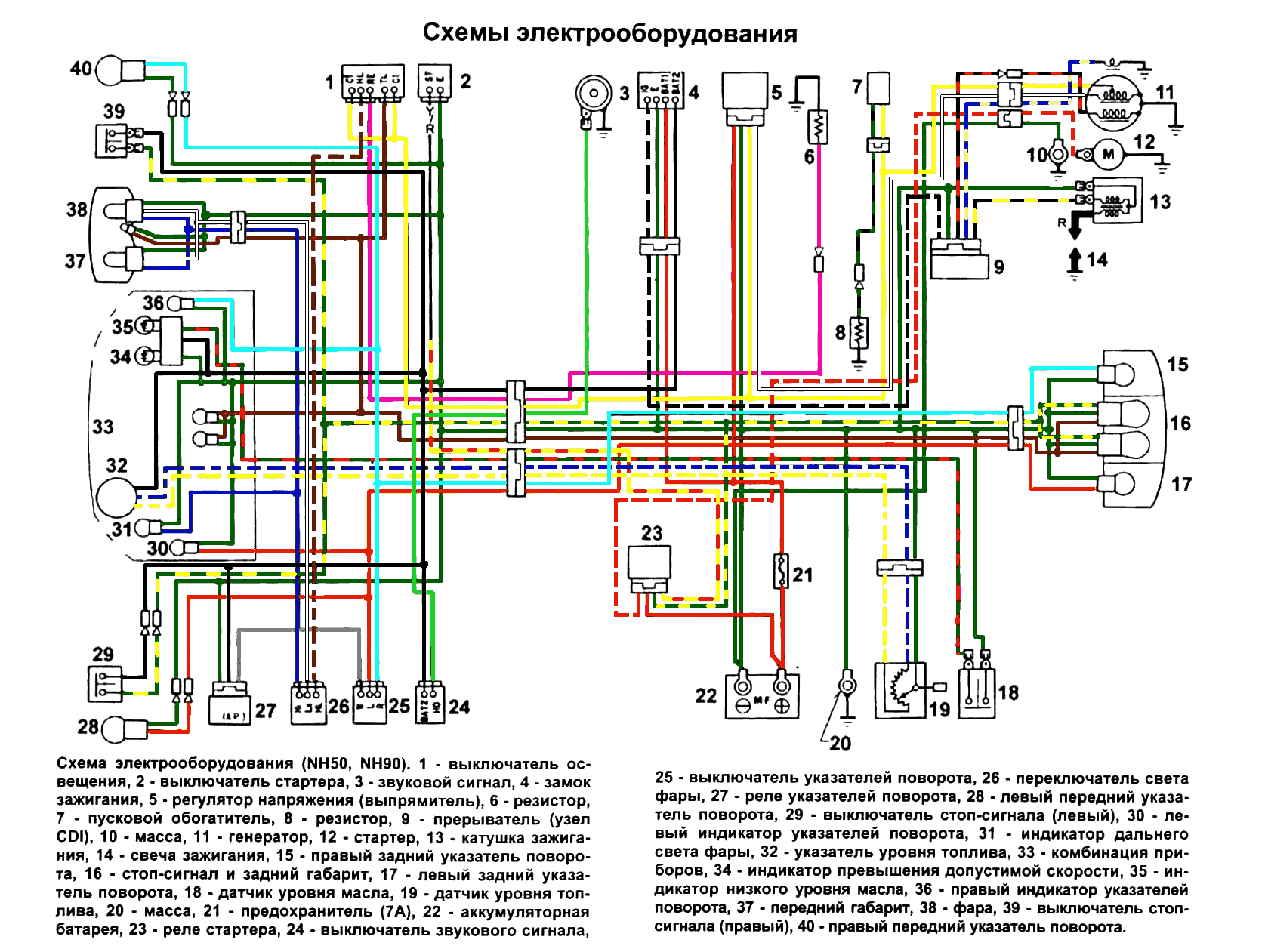 Система бензопровода скутера 4т схема Система бензопровода скутера 4т схема